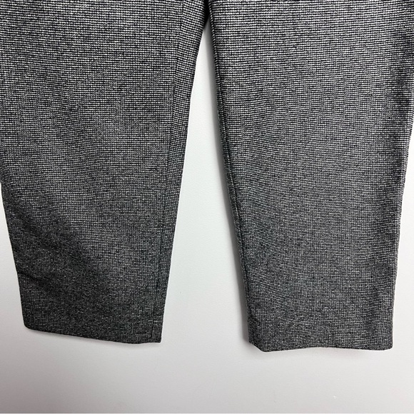 Aritzia Wilfred Jallade Wool Blend Gray Tweed Tie Belt Straight Leg Trousers 2 - Picture 10 of 16